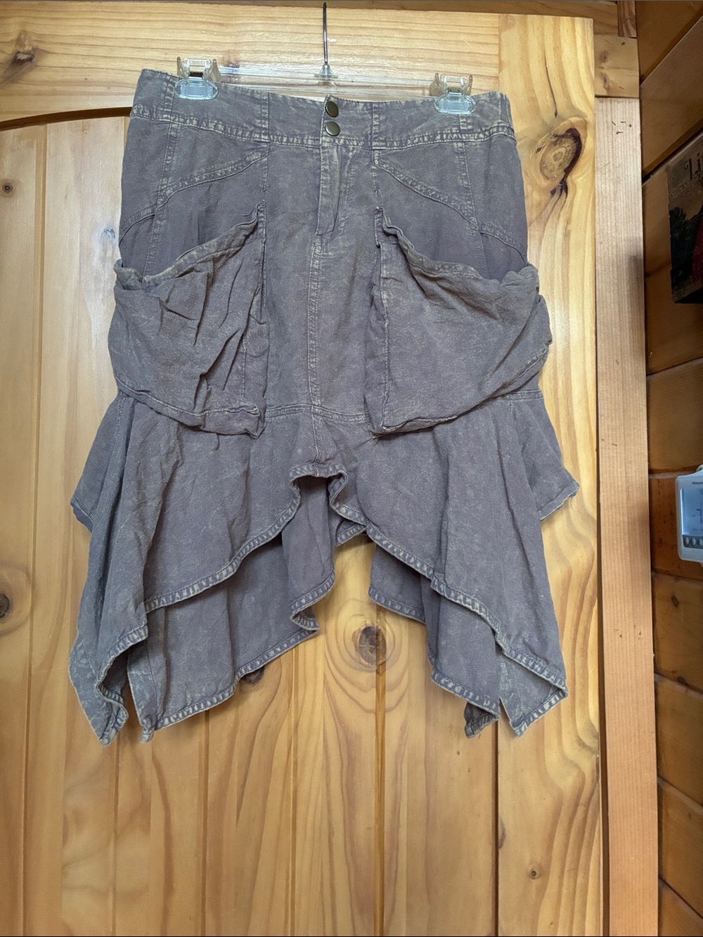 Oli & Hali Jean cargo skirt boho utility Laggenlook - Picture 3 of 14